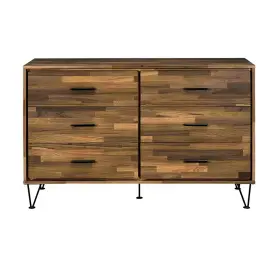 Acme Furniture 726084242937 Hestia 6-drawer Walnut Dresser 31h X 16w 47d Acme Furniture 726084242937 Hestia 6-drawer Walnut Dresser 31h X 16w 47d