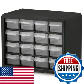 B07wdt1pwh Akro-mils 16-drawer Plastic Storage Cabinet 10116