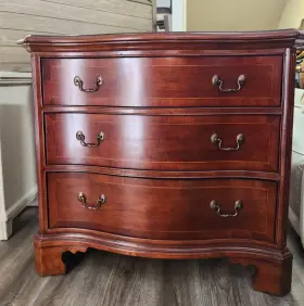 American Drew 791-228 Cherry Grove Bachelor Chest Solid Wood Nightstand Finish
