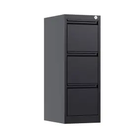 Sa-fc-nb3d-u-b Aobabo 3 Drawer Vertical Metal File Cabinet Without Ck For Home And Office Black Used Sa-fc-nb3d-u-b Aobabo 3 Drawer Vertical Metal File Cabinet Without Ck For Home And Office Black Used