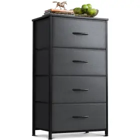 Aodk 850055410220 Dresser For Bedroom With 4 Storage Drawers Small Dressers Chest Of F