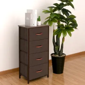 Azl1 Life Concept 686294497582 4 Drawers Fabric Dresser Storage Tower Organizer Unit For Bedroom Closet E #3