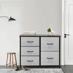 Azl1 Life Concept 897122800030 Storage Dresser Furniture Unit-large Standing Organizer Chest For Bedroom Of #2