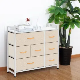 Azl1 Life Concept 897122800177 7-drawer Dresser 3-tier Storage Organizer Tower Unit For Bedroom/hallway/ent #3