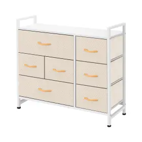 Azl1 Life Concept 897122800177 7-drawer Dresser 3-tier Storage Organizer Tower Unit For Bedroom/hallway/ent