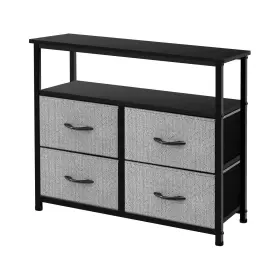 Azl1 Life Concept 897122800818 Dresser With Shelves-storage Chest For Bedroom Living Room Hallway Closet
