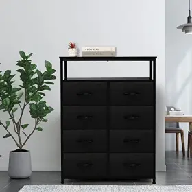 Azl1 Life Concept 897122802294 Dresser Double Tall Storage Organizer Unit For Bedroom/ent #2