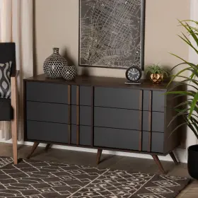 168-10930-ojc Baxton Studio Naoki Modern And Contemporary Two-tone Grey Walnut Finished Wo
