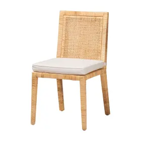 185-11872-ojc Baxton Studio Sofia Modern And Contemporary Natural Finished Wood Rattan Din