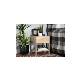 207-12463-ojc Baxton Studio Sebille Mid-century Modern Light Brown Finished Wood 1-drawer Nigh 207-12463-ojc Baxton Studio Sebille Mid-century Modern Light Brown Finished Wood 1-drawer Nigh