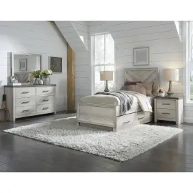 Hmif10368gy Bellevue Hmif10368 Adelice 58 Inch W 6 Drawer Hardwood Dresser - Grey #3