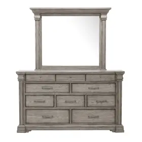 Hmif48031hert Bellevue Hmif48031 Lugdunum 39-3/4 Inch Hardwood Dresser - Heritage Taupe Hmif48031hert Bellevue Hmif48031 Lugdunum 39-3/4 Inch Hardwood Dresser - Heritage Taupe