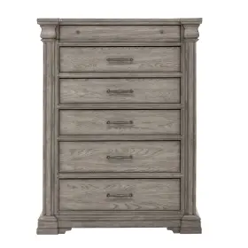 Hmif73525hert Bellevue Hmif73525 Lugdunensis 44 Inch W 6 Drawer Hardwood Dresser - Heritage Taupe Hmif73525hert Bellevue Hmif73525 Lugdunensis 44 Inch W 6 Drawer Hardwood Dresser - Heritage Taupe