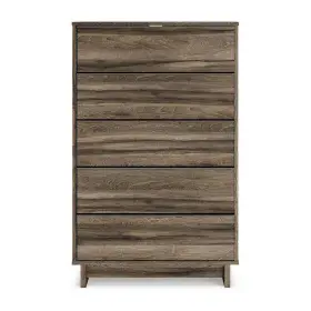 Bm296897 Benjara Dresser 47.63 Inch H X 29.88 W 5-drawer Sturdy Wood Material Construction #3