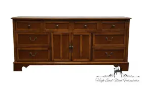 329-052 Bernhardt Furniture Solid Cherry Contemporary Traditional 70 Inch Triple Door Dre