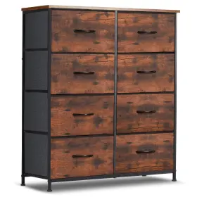 Bigleap 445022985936 Dresser Bedroom With 8 Storage Drawers Fabric Tower Organizer Chest