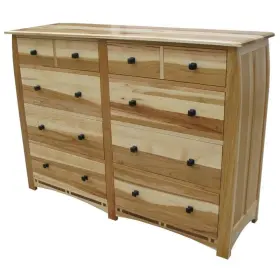 Bh-1452440 Bowery Hill 8 Drawer Dresser In Natural