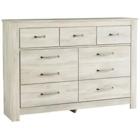 Bh-4752-1970479 Bowery Hill 7 Drawer Dresser In Whitewash