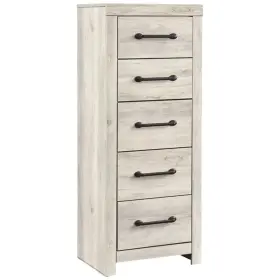 Bh-4752-2008167 Bowery Hill Modern Engineered Wood Narrow 5 Drawer Chest In Whitewash Bh-4752-2008167 Bowery Hill Modern Engineered Wood Narrow 5 Drawer Chest In Whitewash