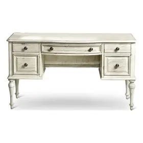Bh-4752-2852860 Bowery Hill Contemporary Engineered Wood Vanity Desk In White