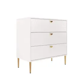 Kdchd-1472a-wh Boyel Living Chest Of Drawers 15.75 Inch X31.5 X32.28 White 3-drawers Storage Indoor