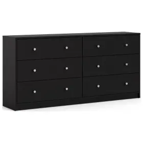 703288686 Branded01 Studio 6 Drawer Double Dresser For Adults Black