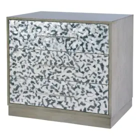 5913070 Butler Specialty Company Maganda 32 Inch W Wood-tortoise Capiz 3 Drawer Chest - Gray