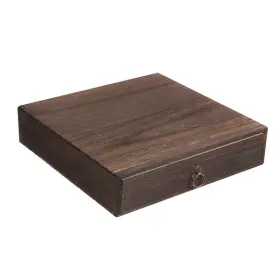 Cabilock B08yjmswd8 Rustic Solid Wood Single Desktop Drawer Vintage Apothecary Style