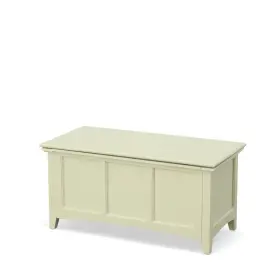 3919-ap Carolina Chair & Table Aura Storage Chest - Antique Ivory