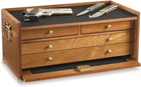 667206 Castlecreek 4 Drawer Organizer Lockable Storage Drawers Chest Of Oa