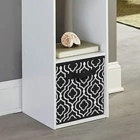 Closetmaid 075381032520 3252 Cubeicals Fabric Drawer Iron Gate Black #3