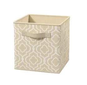 Closetmaid 075381032537 3253 Cubeicals Fabric Drawer Iron Gate Natural