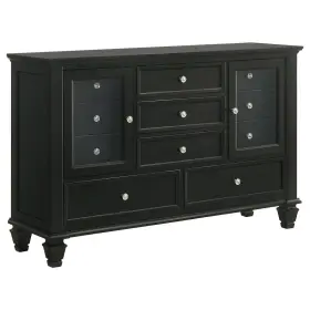 201323 Coaster Sandy Beach 11-drawer Dresser Black