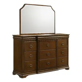 205303m Coaster Garland 11-drawer Wood Bedroom Dresser With Mirror In Brown Cherry