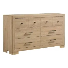 223113 Coaster Arielle 6-drawer Wood Bedroom Dresser Cabinet In Light Oak Brown