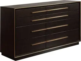 Coaster 445023544514 Home Furnishings - Durango Wood 8-drawer Dresser With Metallic Pulls