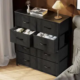 Concetta 762501469914 Fabric Dresser Storage Chest 7 Or 8 Spacious Breathable Concetta 762501469914 Fabric Dresser Storage Chest 7 Or 8 Spacious Breathable