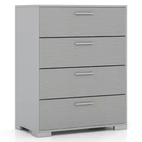 Hcst04491 Costway 4 Drawer Storage Cabinet With Metal Legs And Handles Anti-toppling Devices