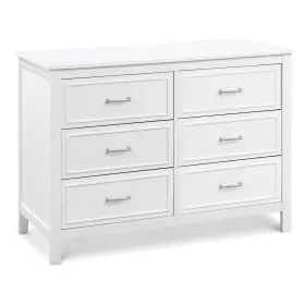 M12826w Davinci Charlie 6-drawer Double Dresser In White