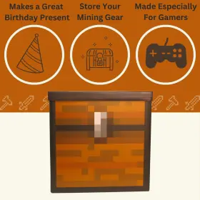 Double Decker Couch Party 896429000710 Large 14x14 Pixelated Box - Chest Birthday Supplies Storage Decoration #2