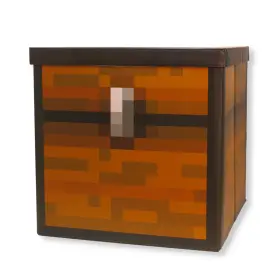 Double Decker Couch Party 896429000710 Large 14x14 Pixelated Box - Chest Birthday Supplies Storage Decoration