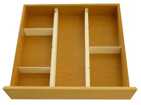 6605 Dr. Organizer 885141427325 Axis Expandable Plastic Dresser Drawer Dividers With 5-piece Bonus Pack