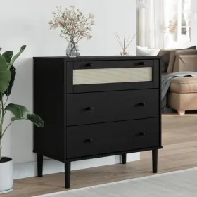 Drawer Cabinet Black 721012134409