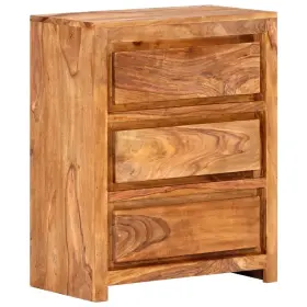 Drawer Cabinet Natural Solid Acacia Wood 720286705759