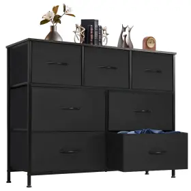 Dumos 722898011837 Dresser For Bedroom With 7 Drawers Storage Organizer Units Furniture