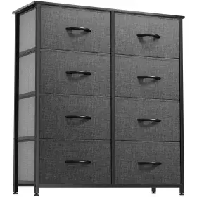 Dwvo 313046155185 Dresser For Bedroom Fabric With 8 Drawers Chest Of Cl