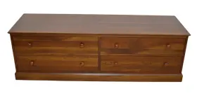24-9301 Ethan Allen #24-9301 American Impressions Step Wall 4 Drawer Base Unit #224