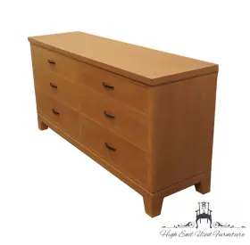 28-5203 Ethan Allen Horizons Collection Contemporary Modern 68 Inch Light Ash Wood Double #3
