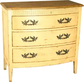 Eurolux Home 619219433761 Colonial Chest Of Drawers With Brass Accents Solid Wood