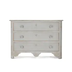 Li-s10-12-44 Eurolux Home Charcoal Traditional Patric Chest With Locking Drawers